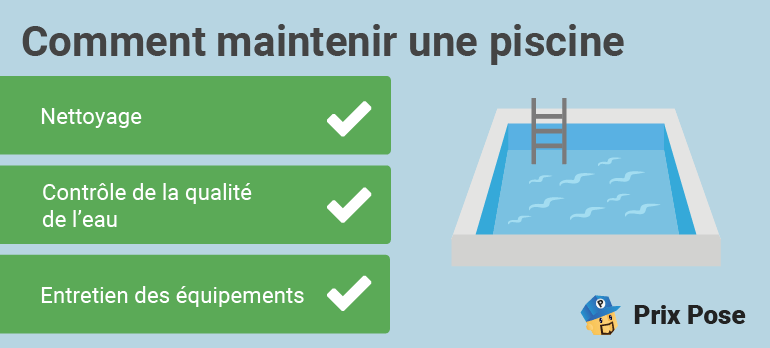 Maintenance d'une piscine