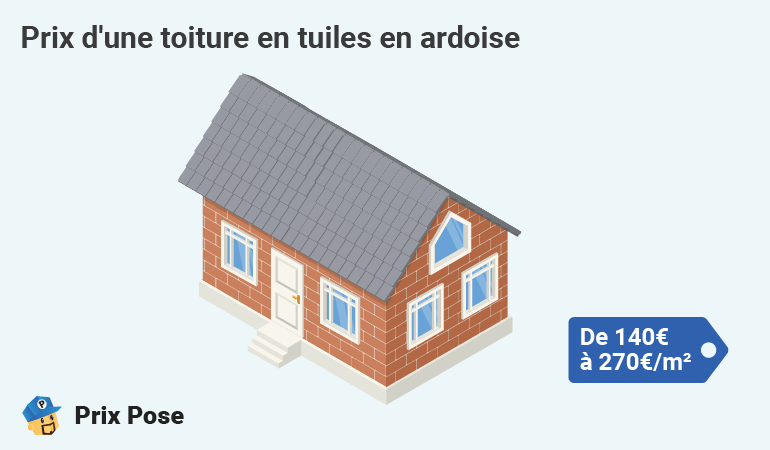 Prix toiture tuiles ardoise