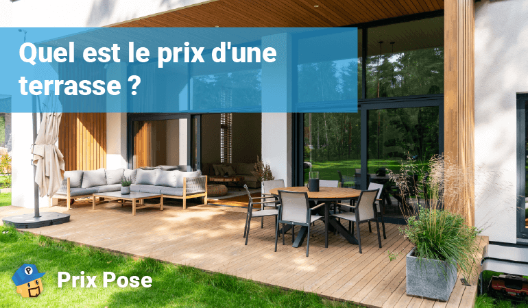 Quel est le prix d'une terrasse au m² ?